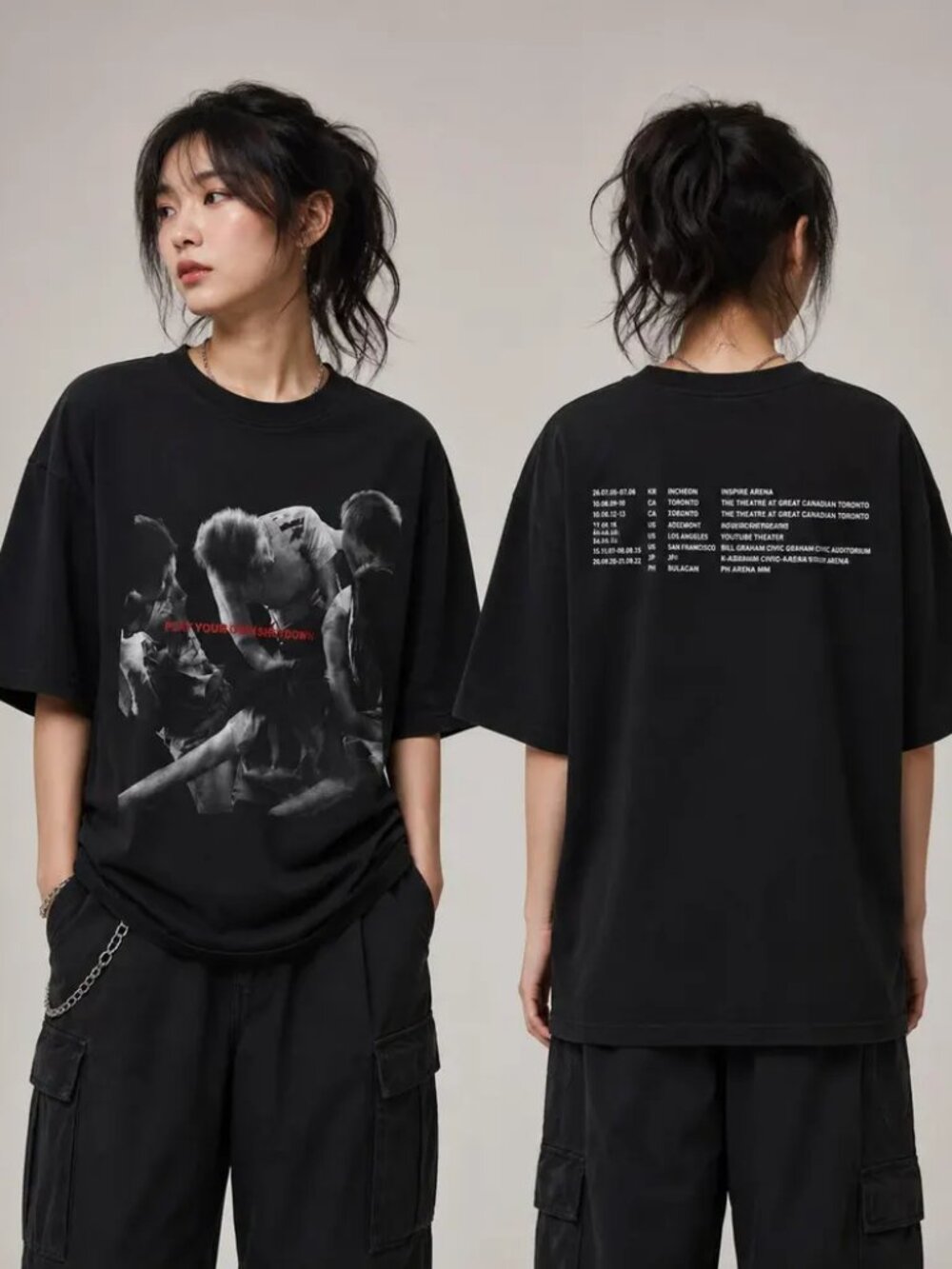 CORTIS Tour T-Shirt, Kpop Concert Merch, Streetwear Graphic Tee